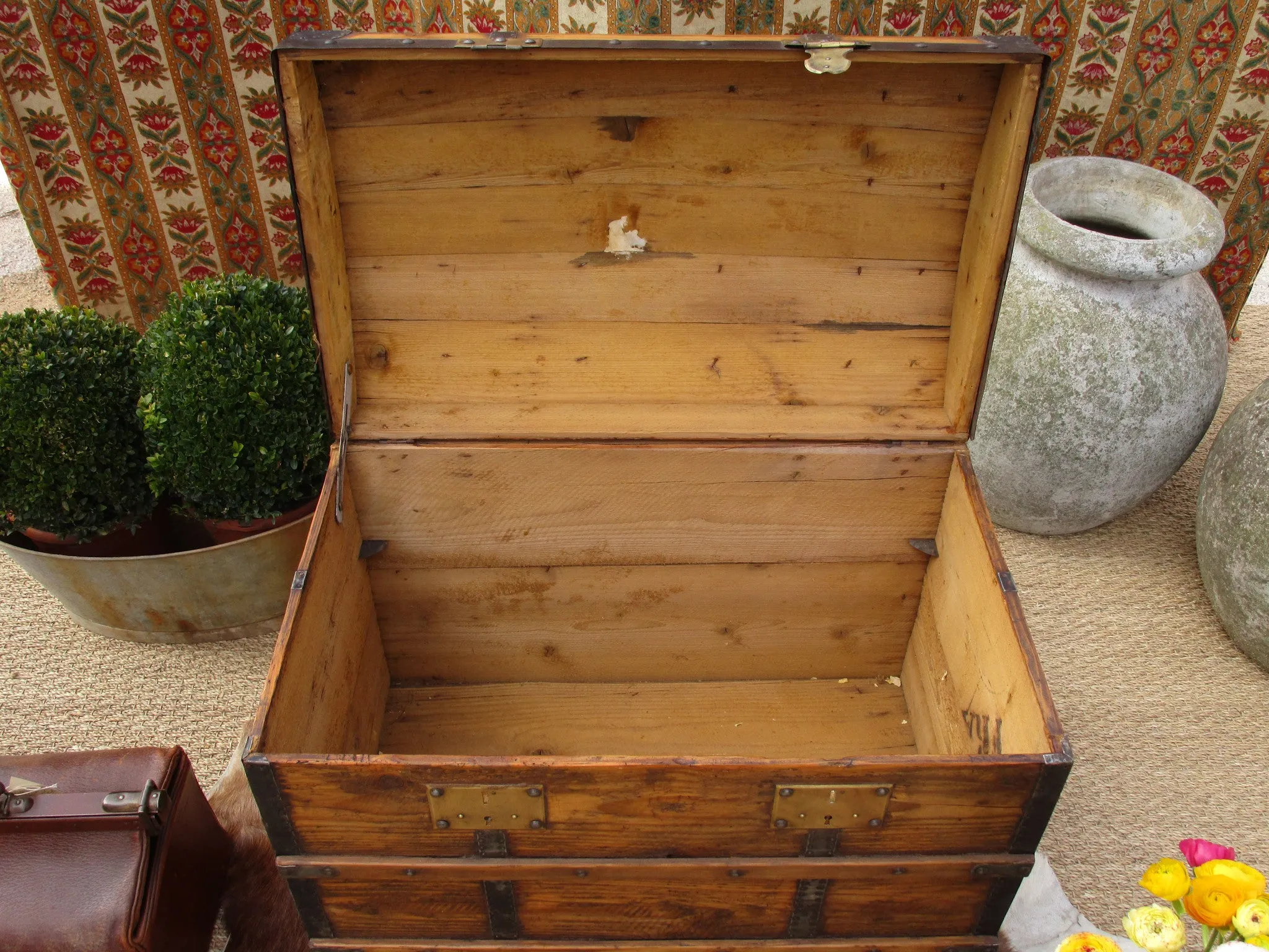 19th century French chariot chest