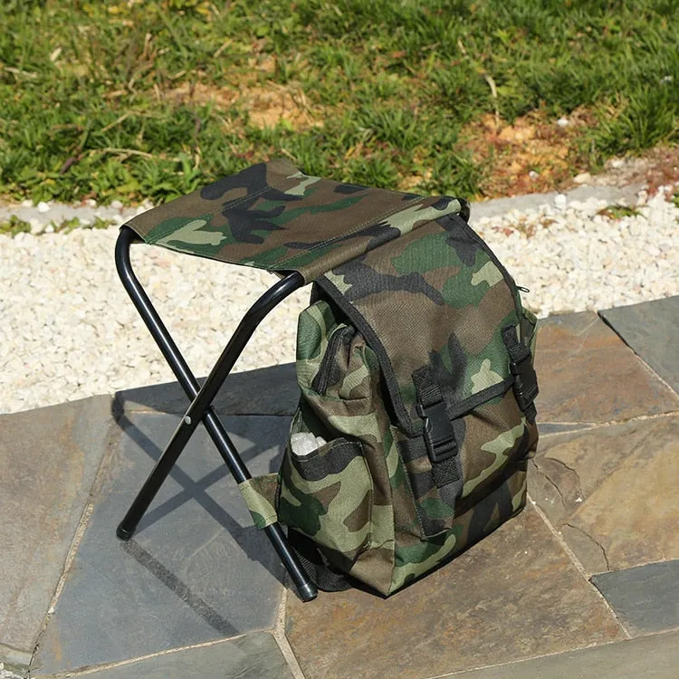 2-In-1 Folding Fishing Chair Bag Ti-37