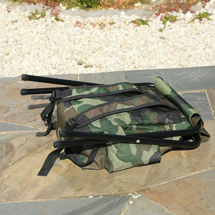 2-In-1 Folding Fishing Chair Bag Ti-37