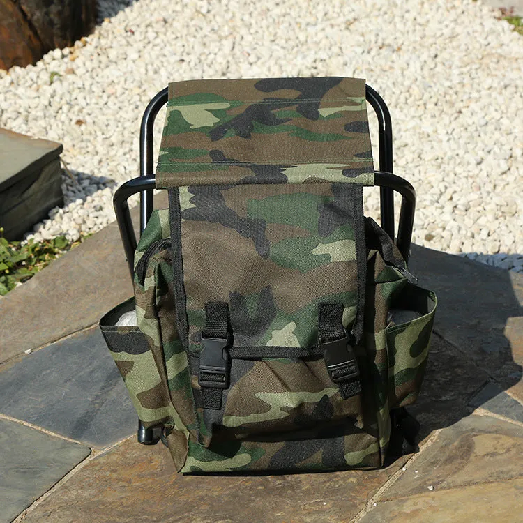 2-In-1 Folding Fishing Chair Bag Ti-37