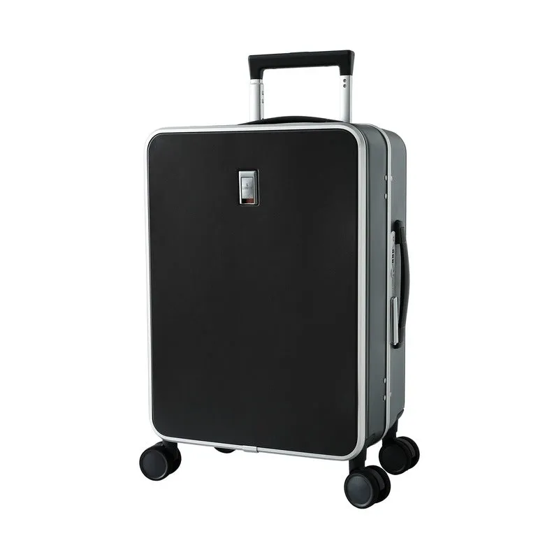 20 Inch Luggage Bag - Durable Polycarbonate Trolley | Cabin Size | 39 Liters | Black