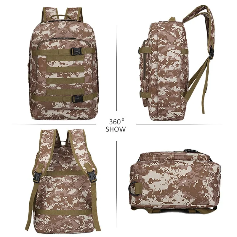 20L Military MOLLE Tactical Army Multifunctional School Backpack