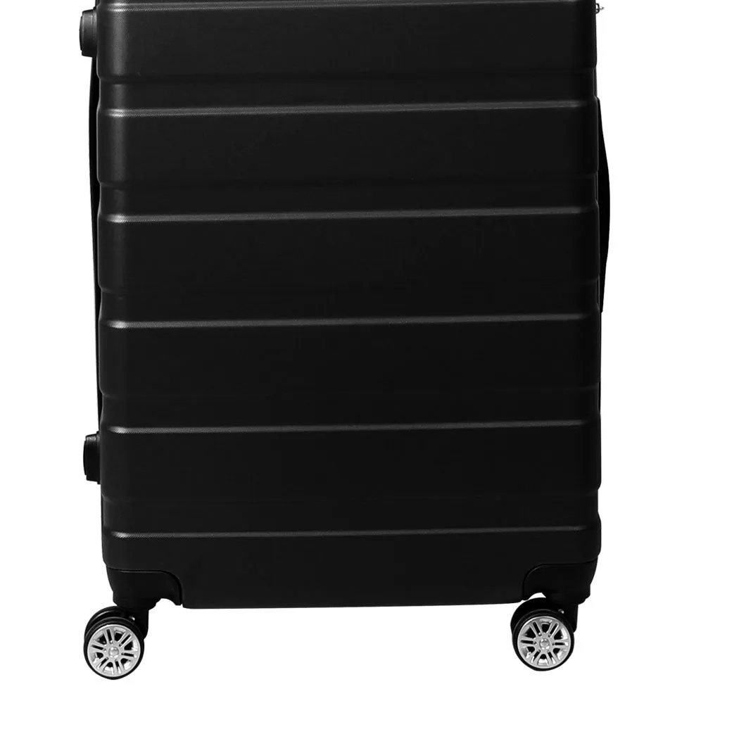 20" Carry On Luggage Case - Black