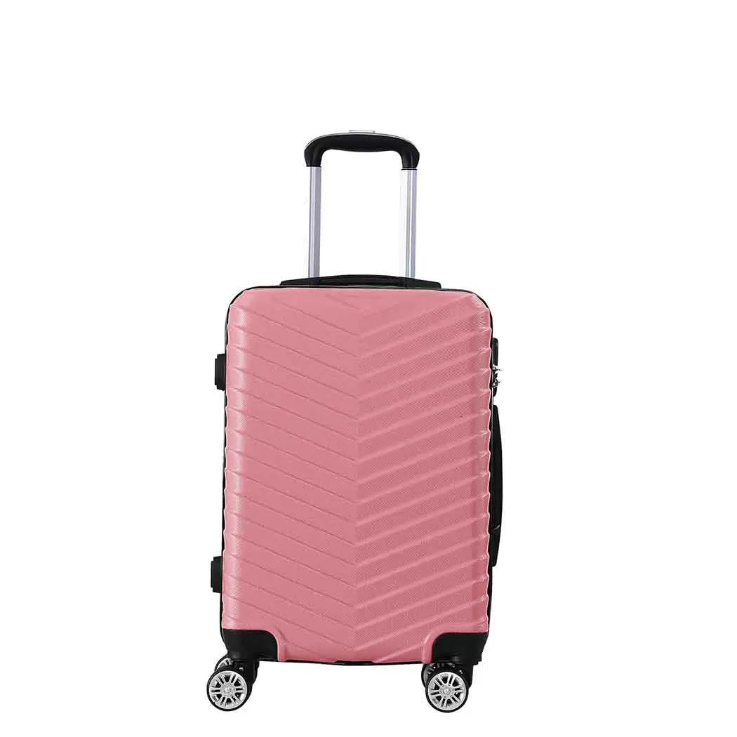 28" Luggage Suitcase Travel - Rose Gold