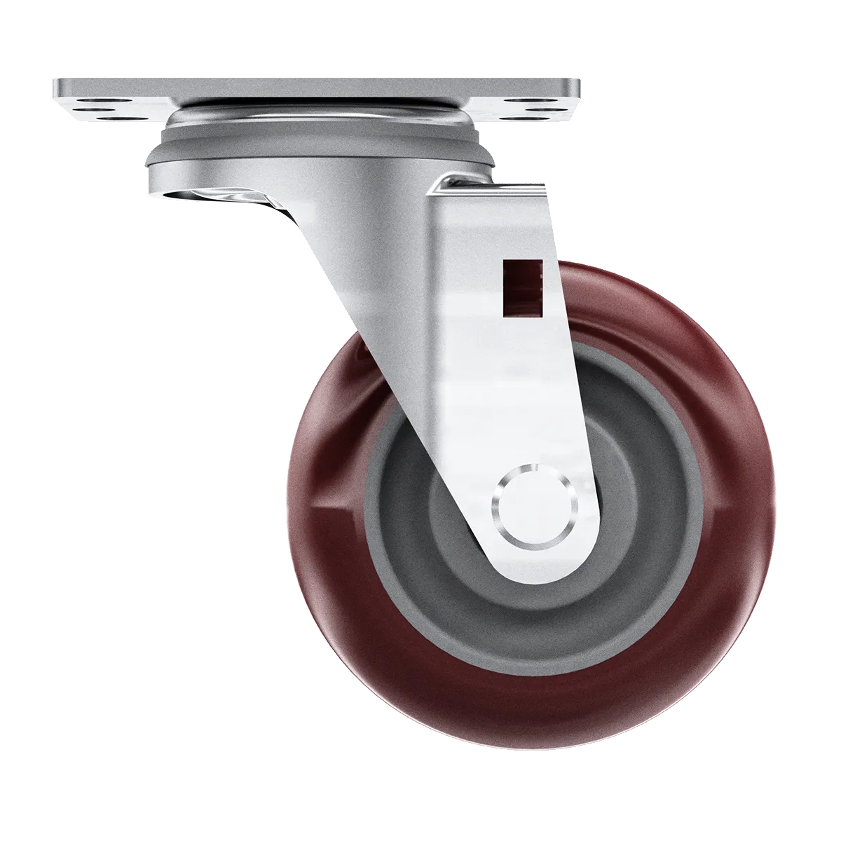 3-1/2" x 1-1/4" Polyurethane Swivel Caster