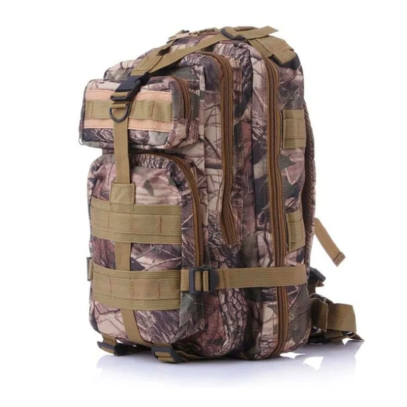 30L Backpack Military Style Outdoor Waterproof Rucksack Stealth Angel Survival