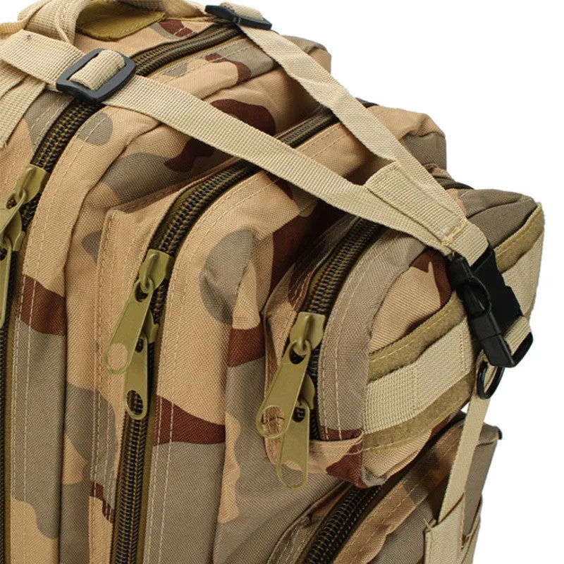 30L Backpack Military Style Outdoor Waterproof Rucksack Stealth Angel Survival