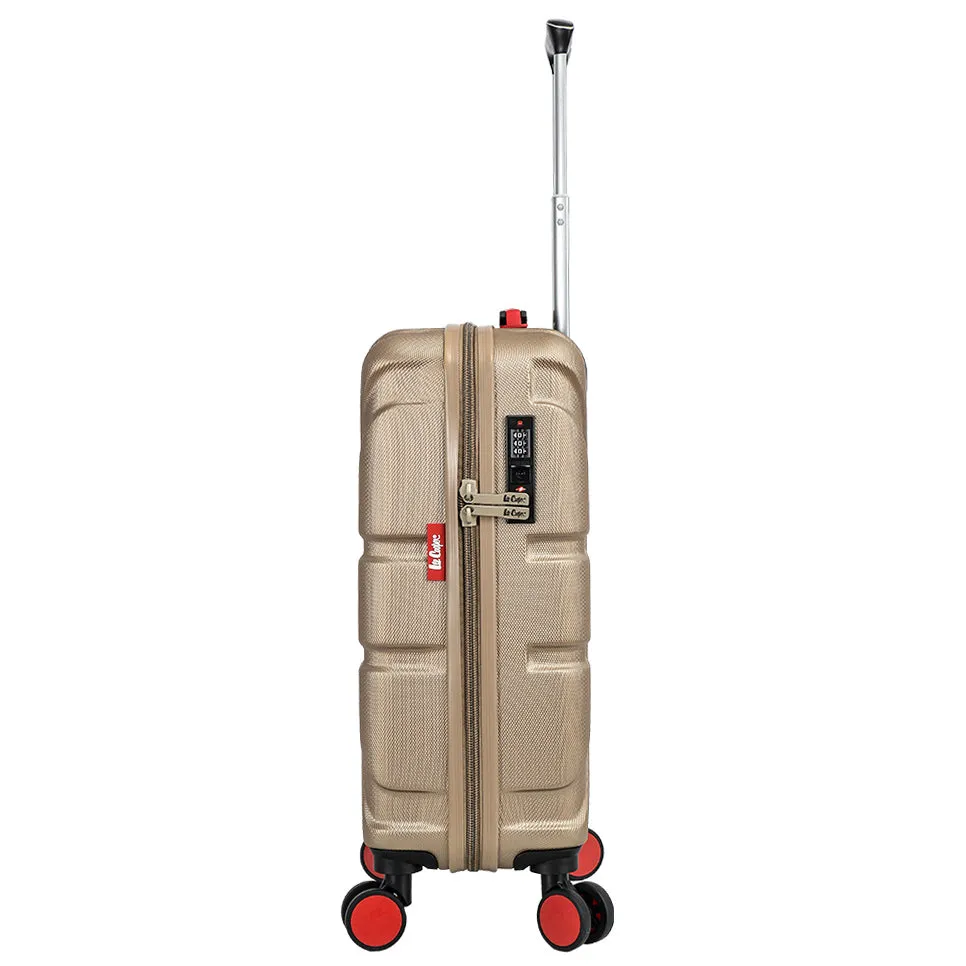 4 Wheel Spinner TSA Hard Travel Luggage Union Jack Taupe