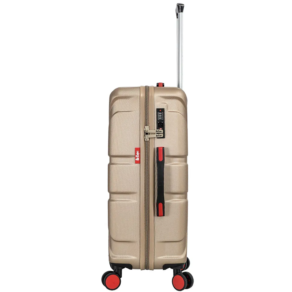 4 Wheel Spinner TSA Hard Travel Luggage Union Jack Taupe