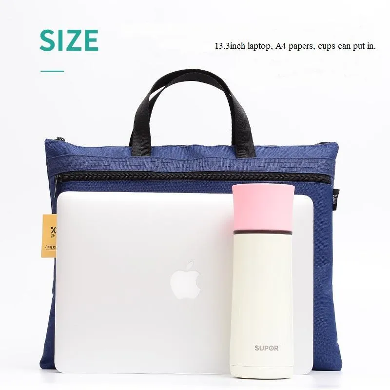 A4 Canvas Document Bag, Waterproof