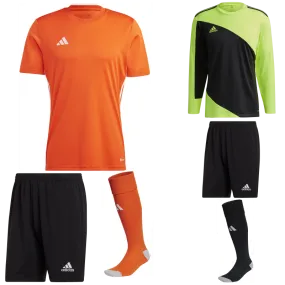 ADIDAS TABELA 23 SS KIT BUNDLE TEAM ORANGE WHITE