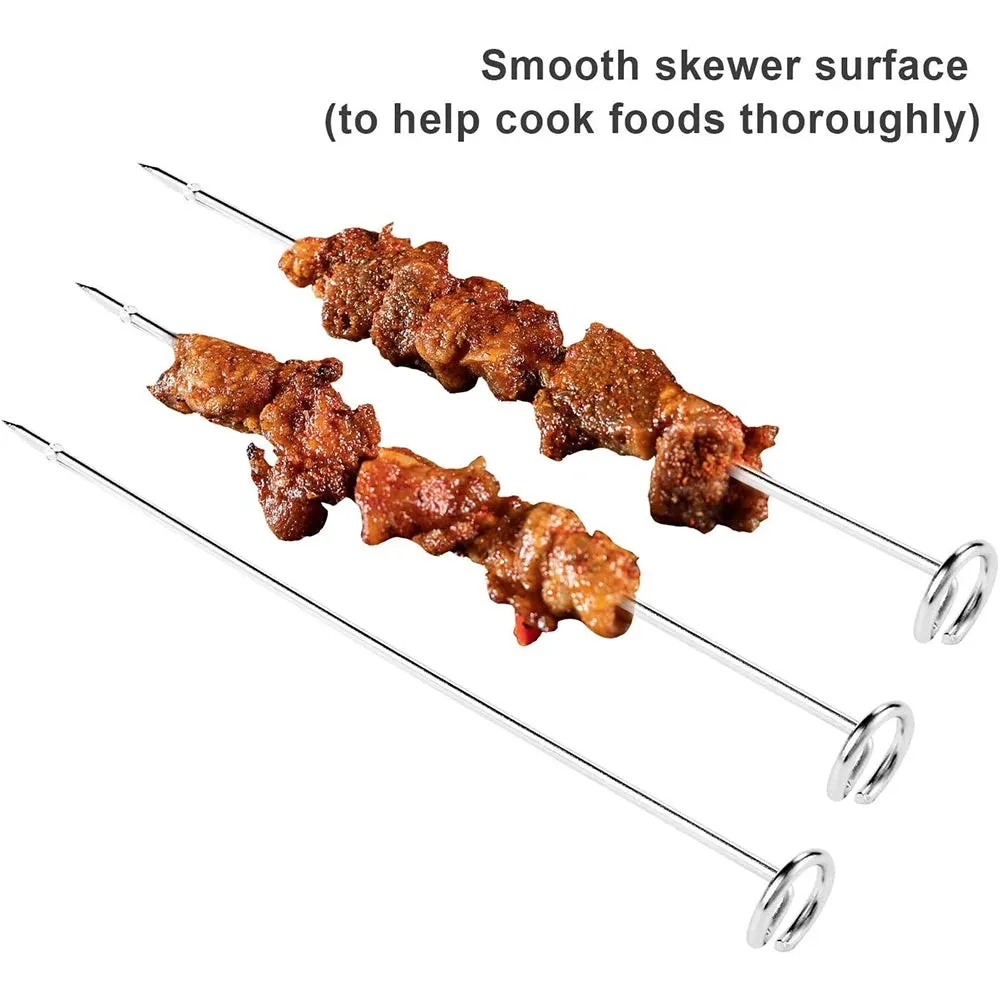 Air Fryer Grill Stainless Steel Rectangle Roasting Rack BBQ Skewer