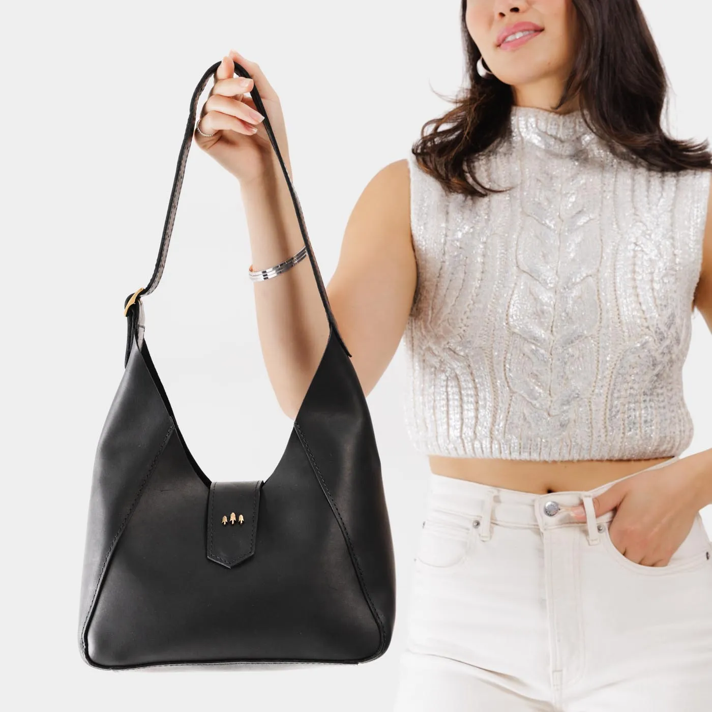 'Almost Perfect' Flora Shoulder Bag