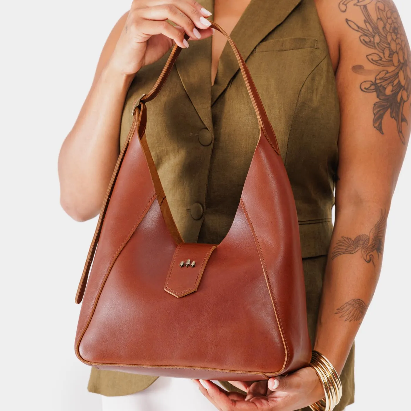 'Almost Perfect' Flora Shoulder Bag