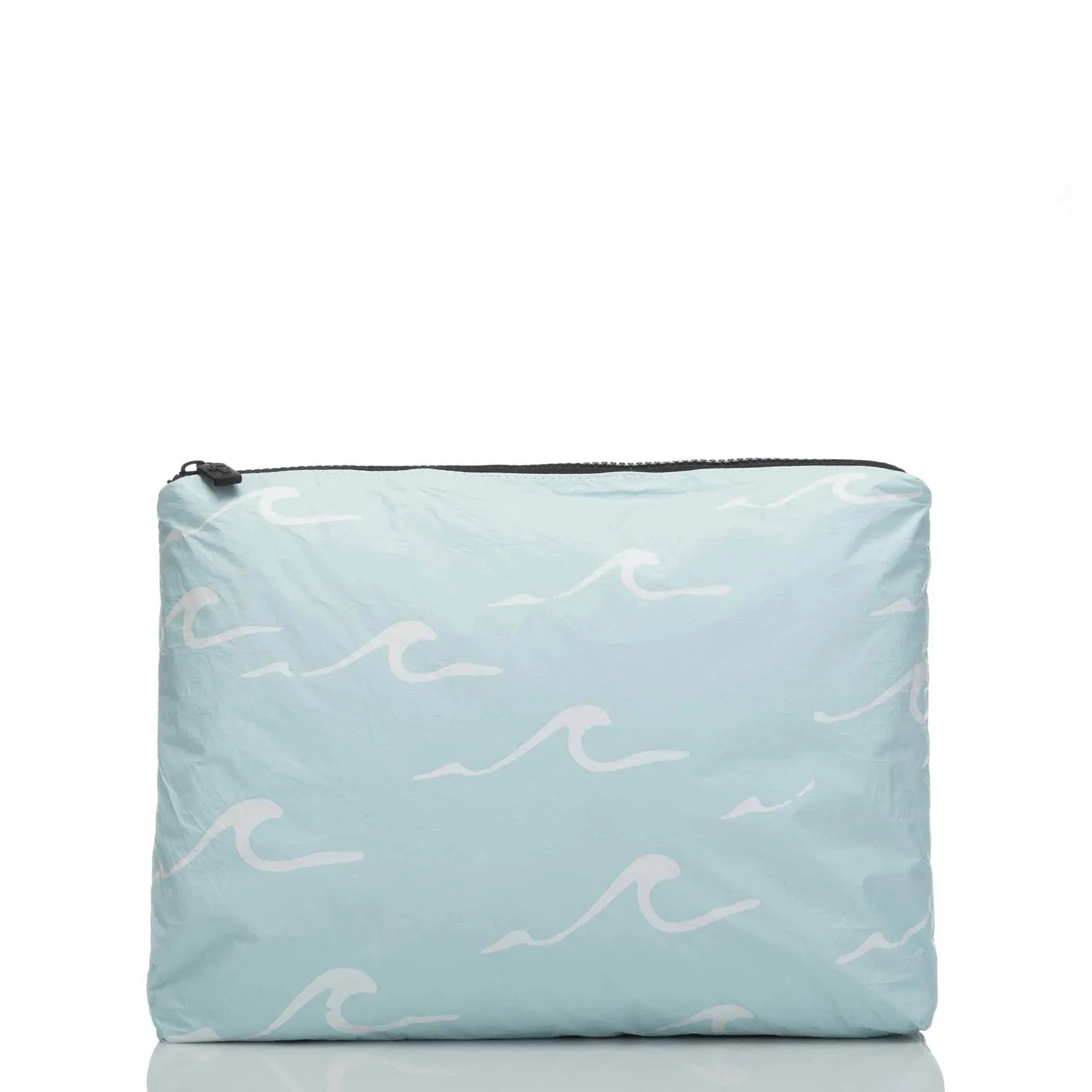 Aloha Collection Mid Seaside Pouch-White/Lemu Blue