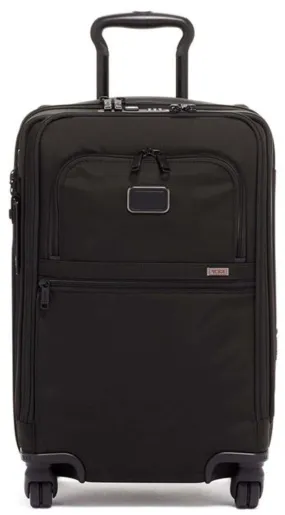 Alpha 3 International Office 4 Wheeled Carry-On -  Black