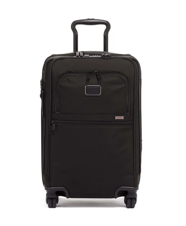 Alpha 3 International Office 4 Wheeled Carry-On -  Black