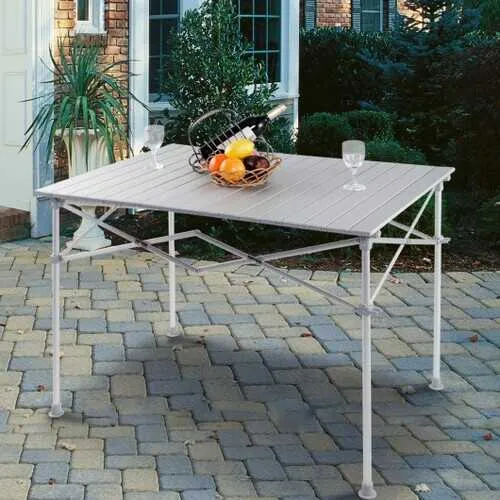 Aluminum Lightweight Folding Picnic Camping Table