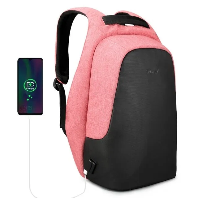 Anti-theft Laptop Backpack USB Charging 15.6 inch Causal Men Backpacks School Bag Backpack