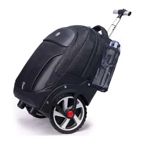 Aoking Large Wheeled Rolling Laptop Backpack