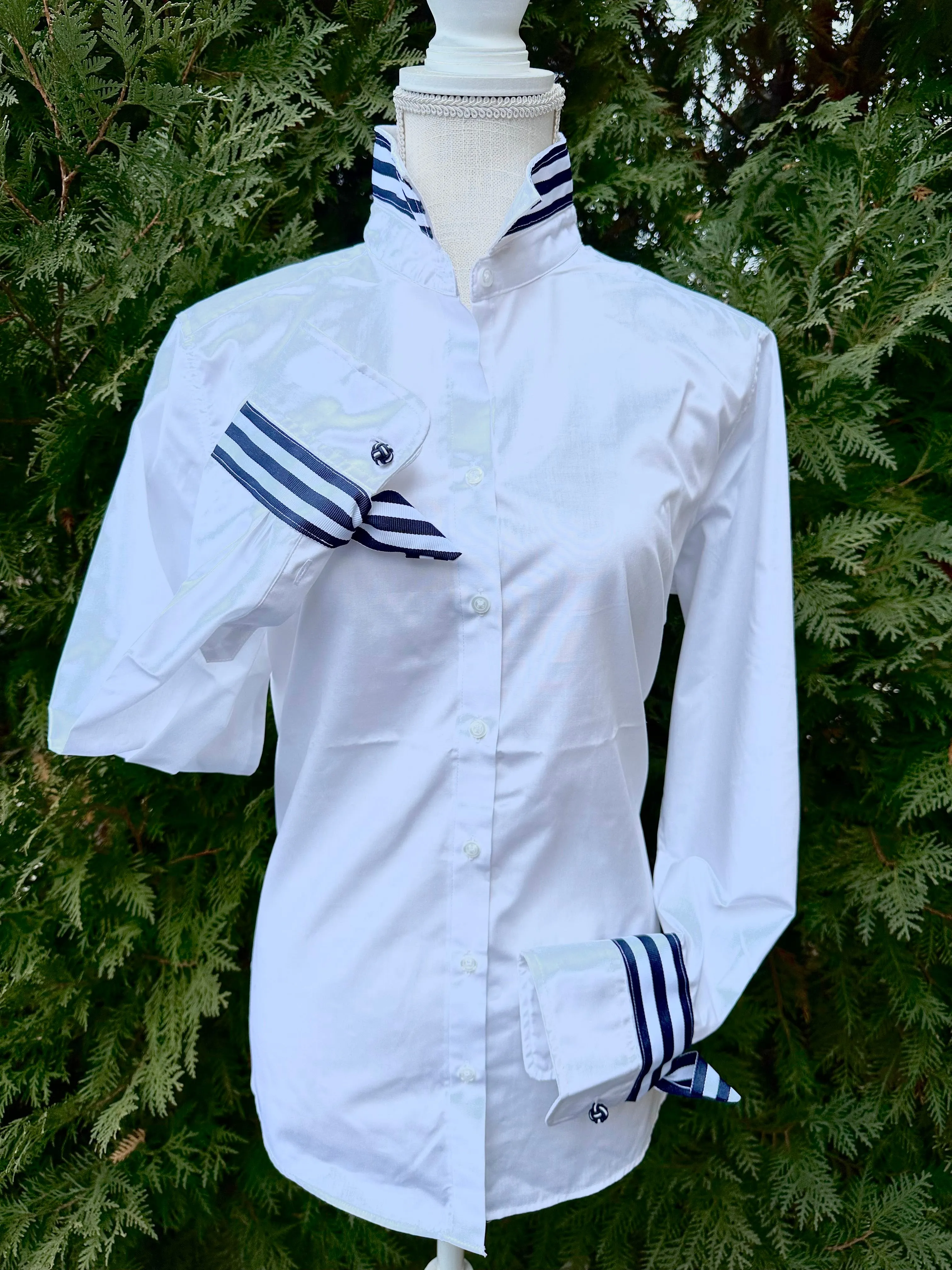 Audrey Ribbon French Cuff Shirt (RFC31)