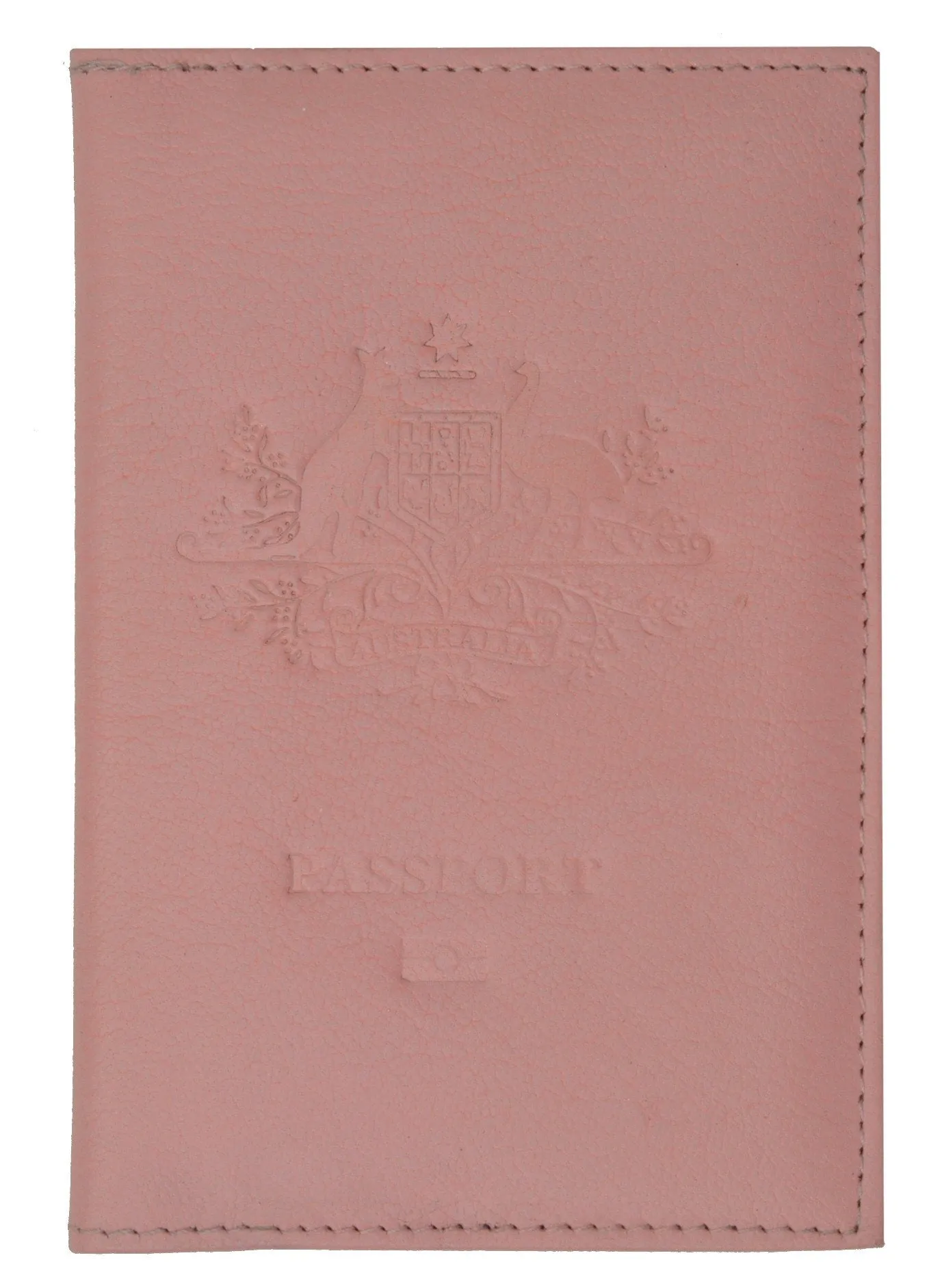 Australia Passport Cover Genuine Leather Passport Wallet for Travel with Embossed logo 151 BLIND Australia