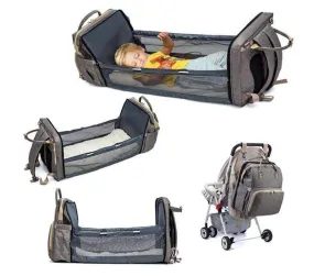 Baby Diaper & Lounger Backpack