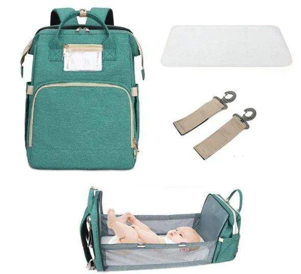 Baby Diaper & Lounger Backpack