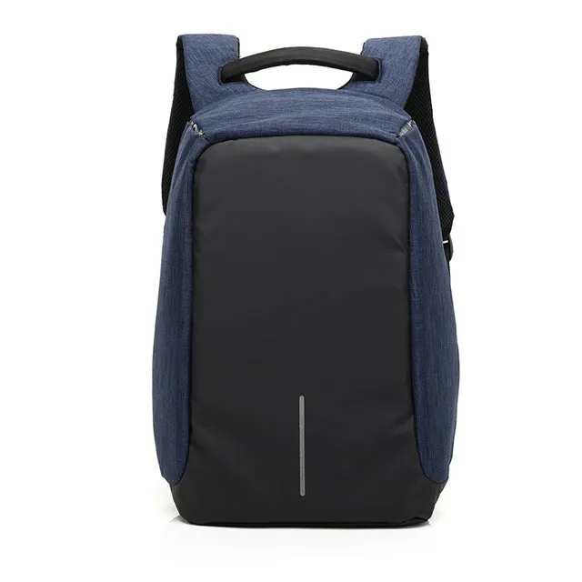 Backpack Anti theft Multi functional Backpack With USB Charge Waterproof