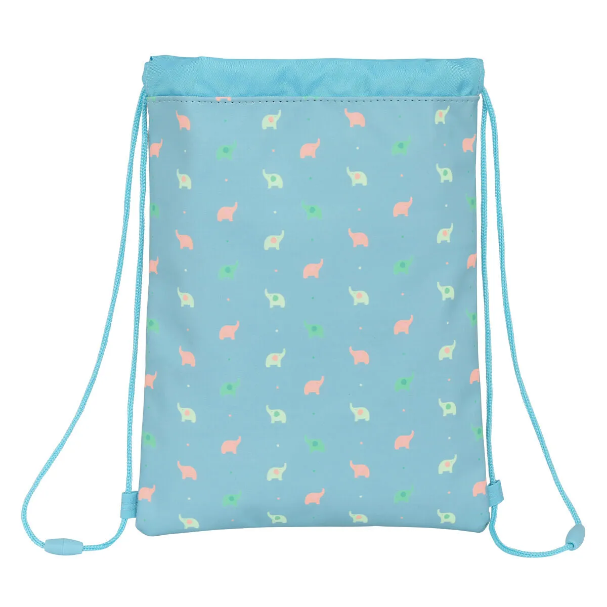 Backpack with Strings Safta Elefantes Green