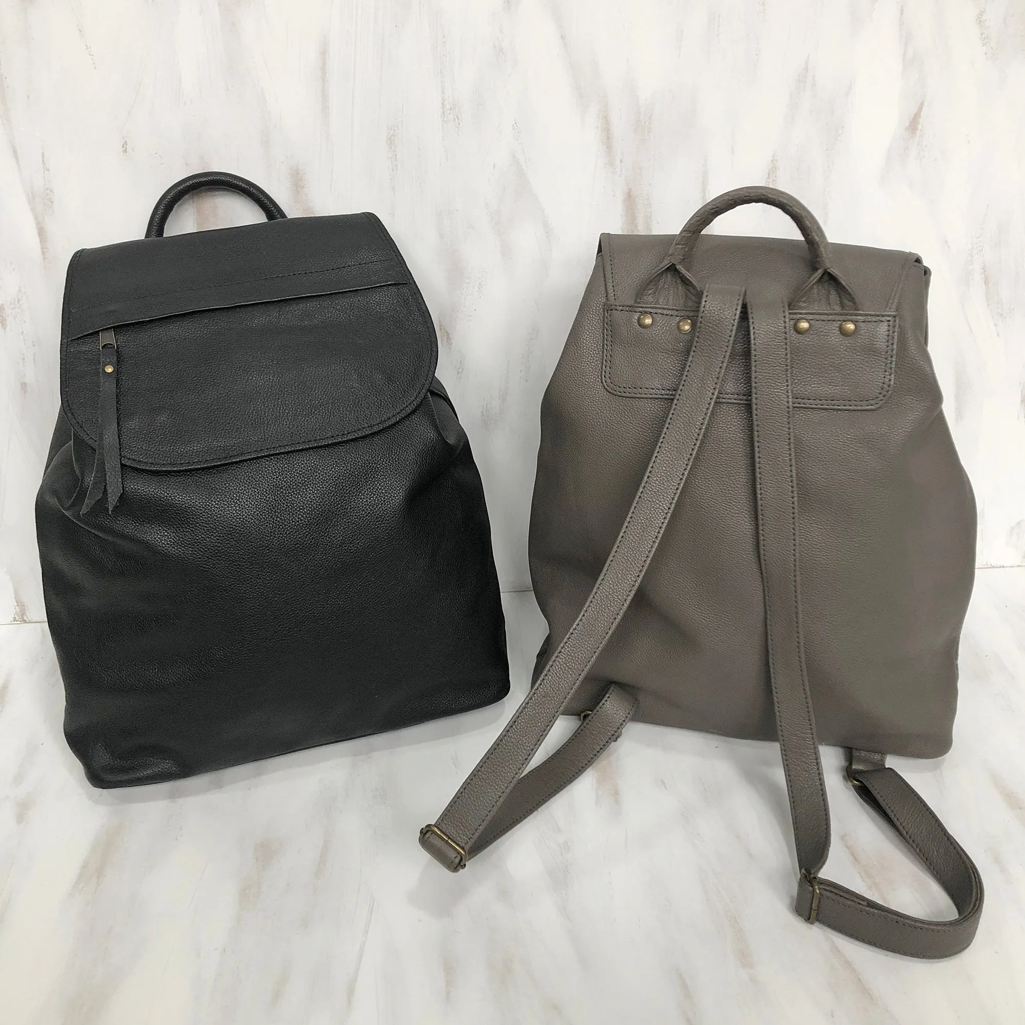 BATA Leather Backpack (WS)