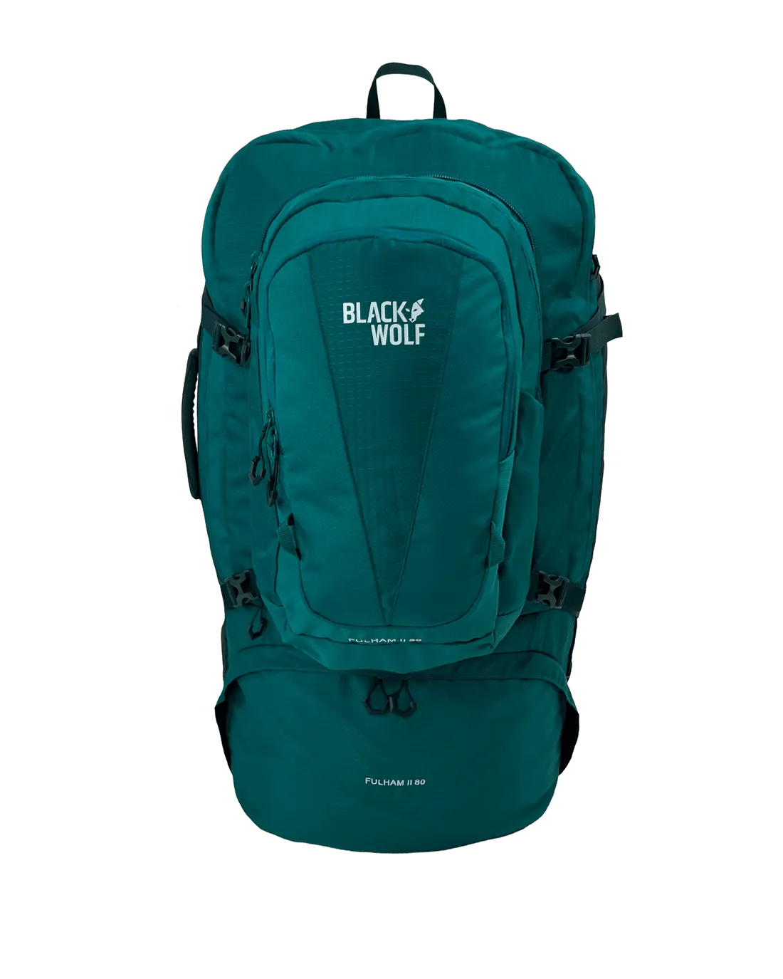 Black Wolf - Fulham II 80 Backpack - Quetzal Green/Sea Moss