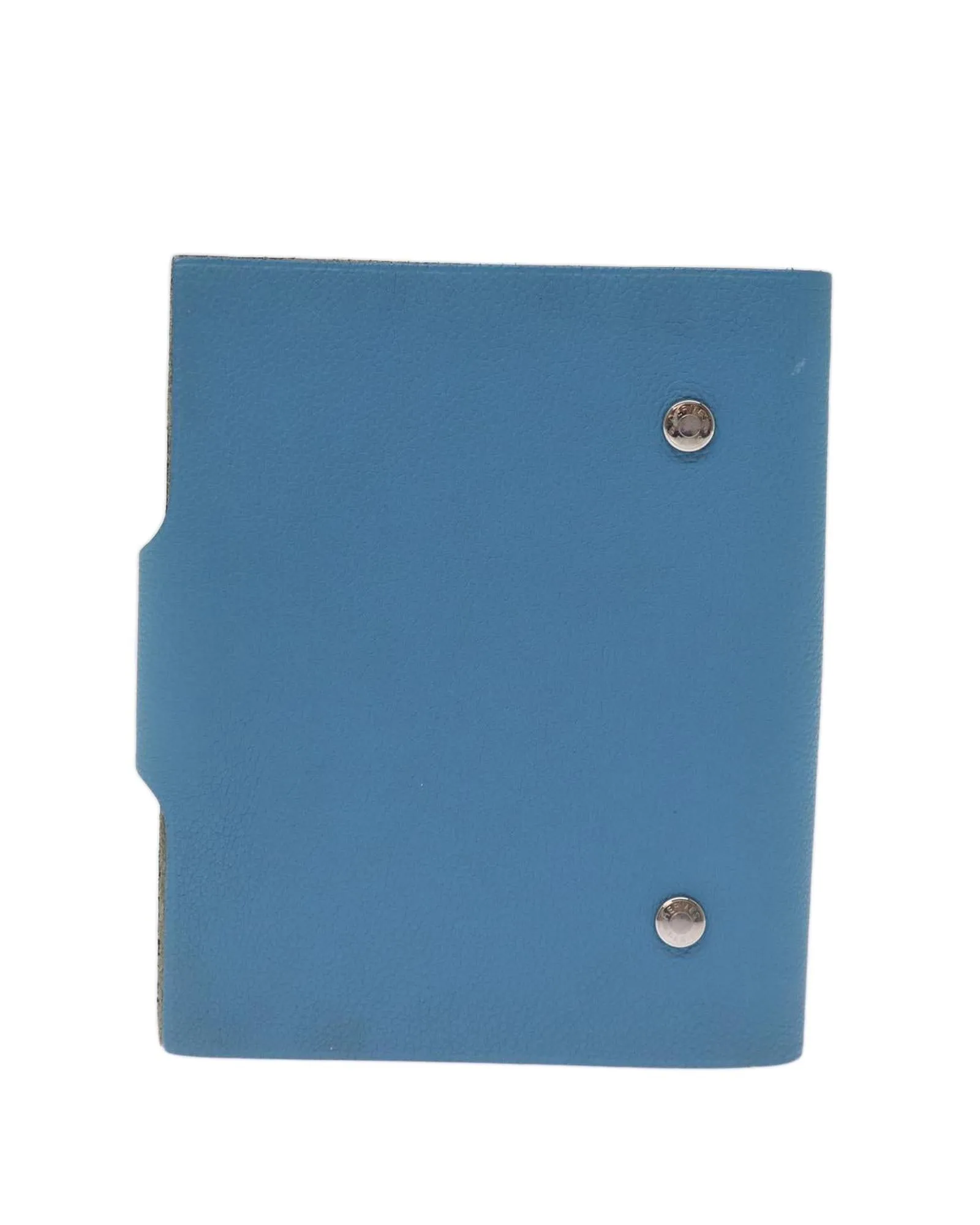 Blue Leather Day Planner Cover