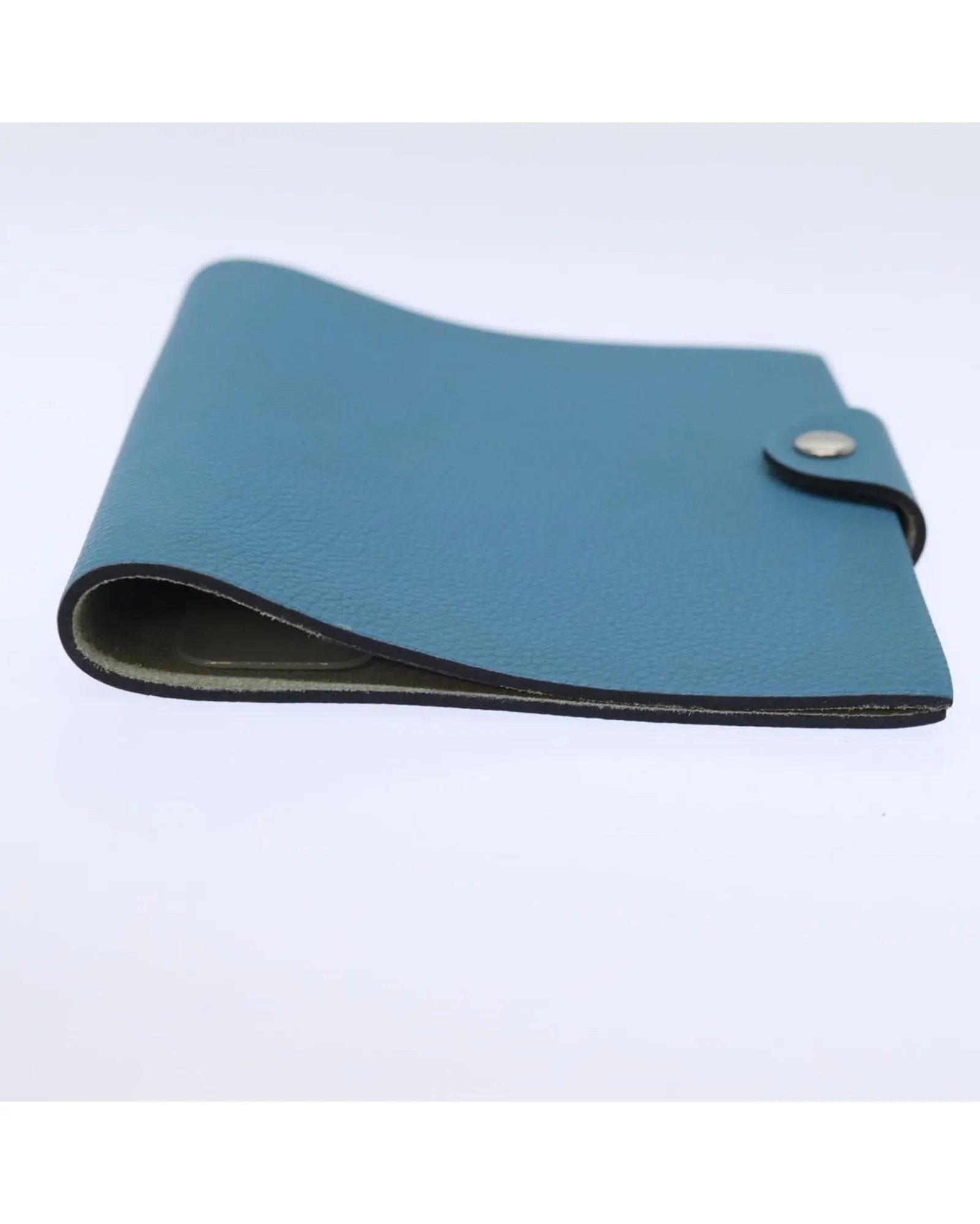 Blue Leather Day Planner Cover