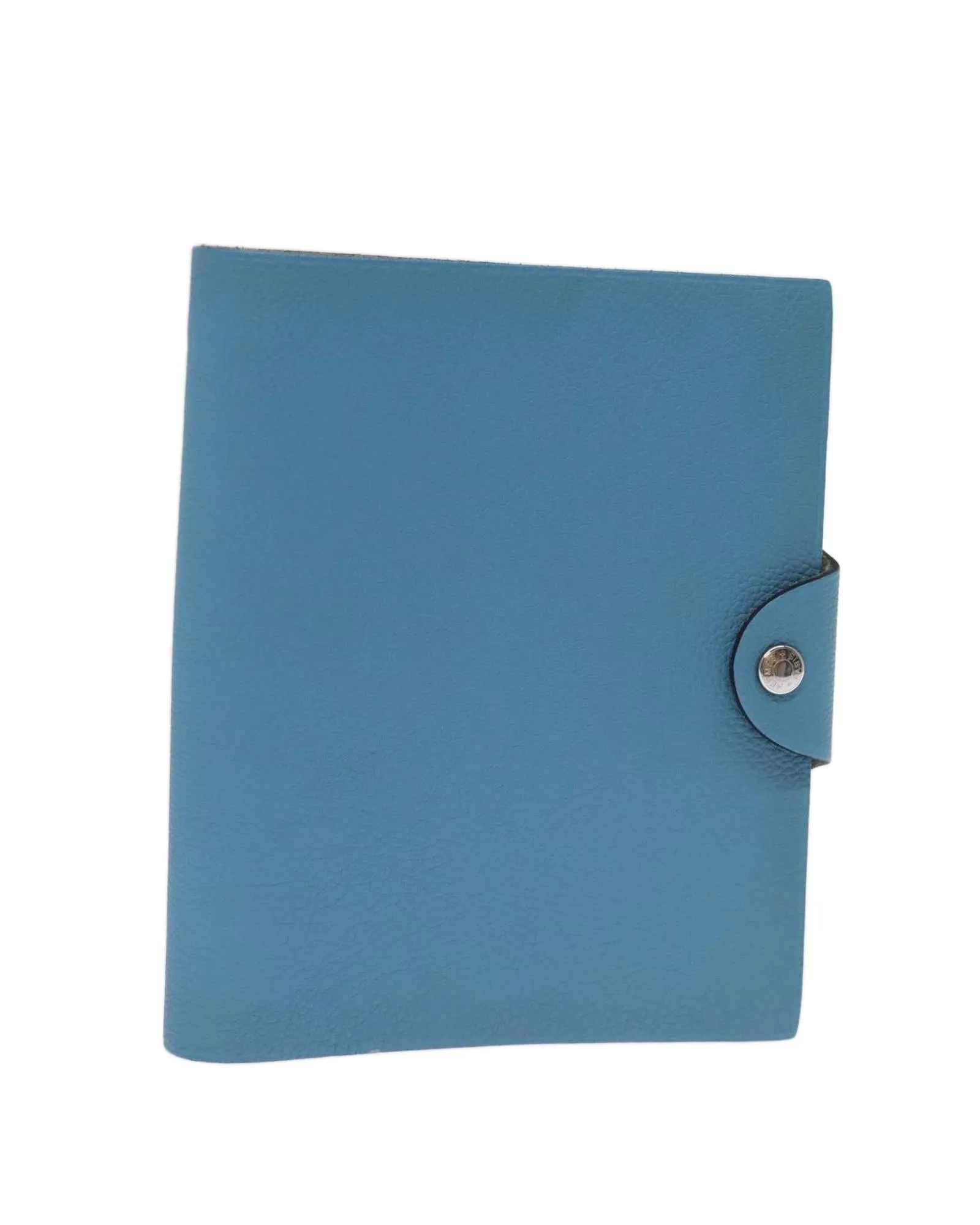 Blue Leather Day Planner Cover