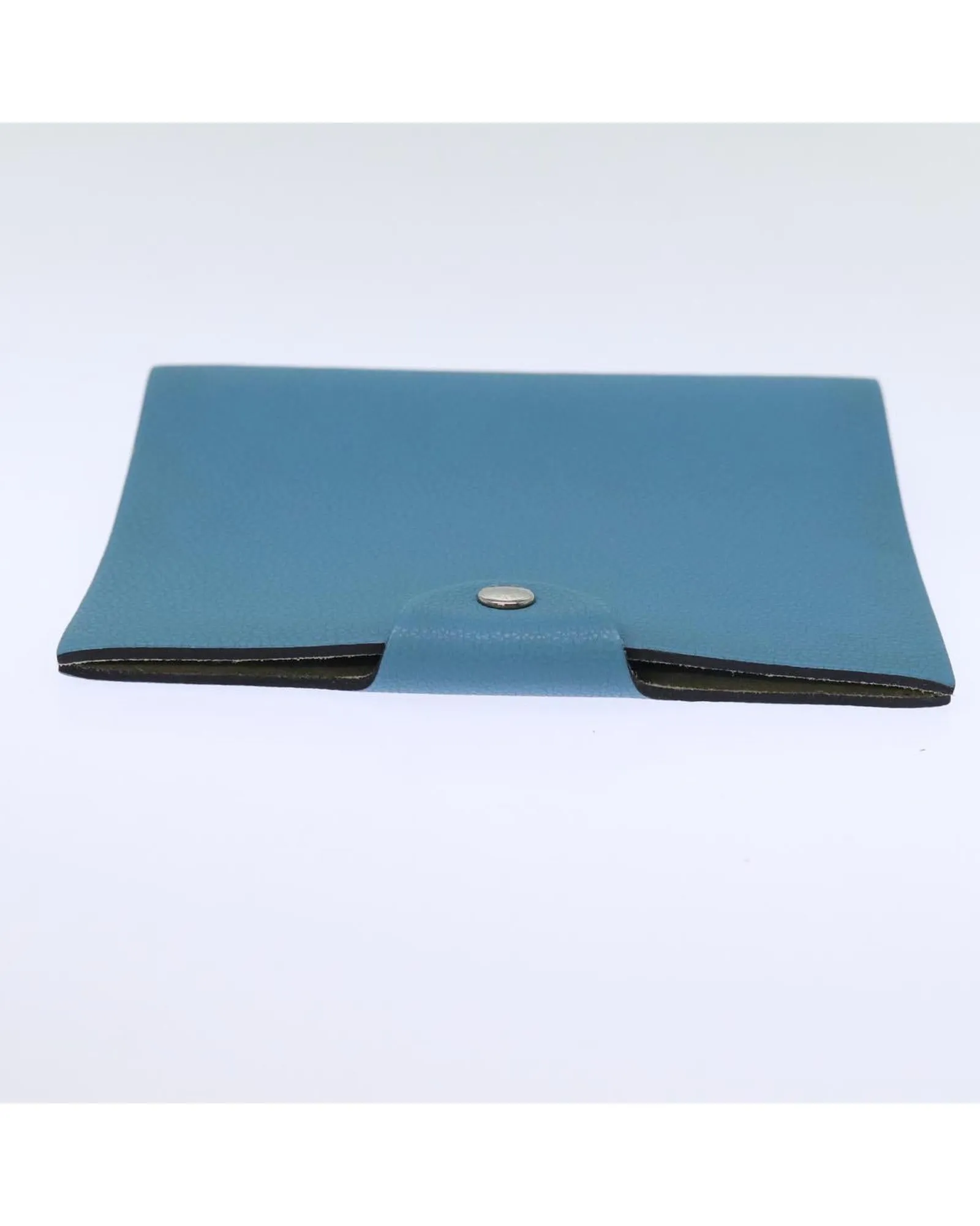 Blue Leather Day Planner Cover