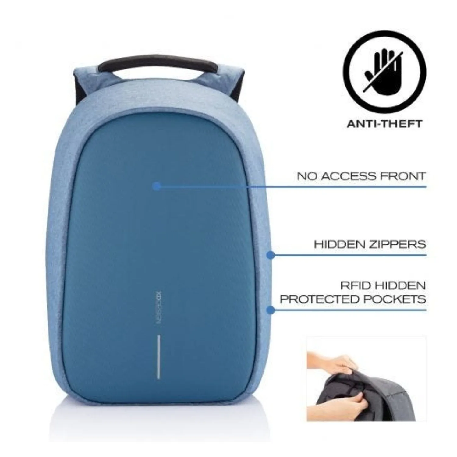 Bobby Hero Small Anti-Theft Backpack