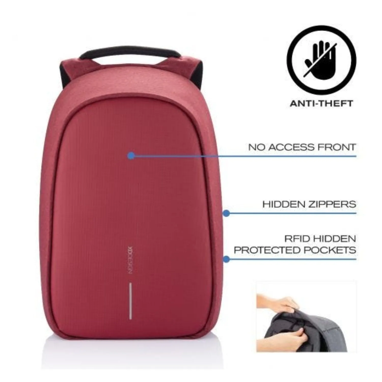 Bobby Hero Small Anti-Theft Backpack