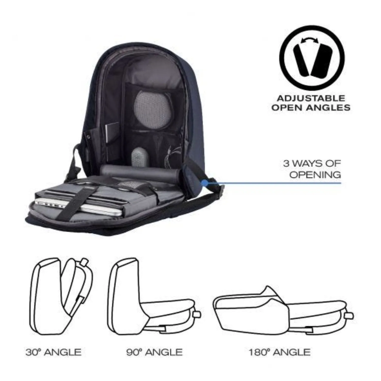 Bobby Hero Small Anti-Theft Backpack