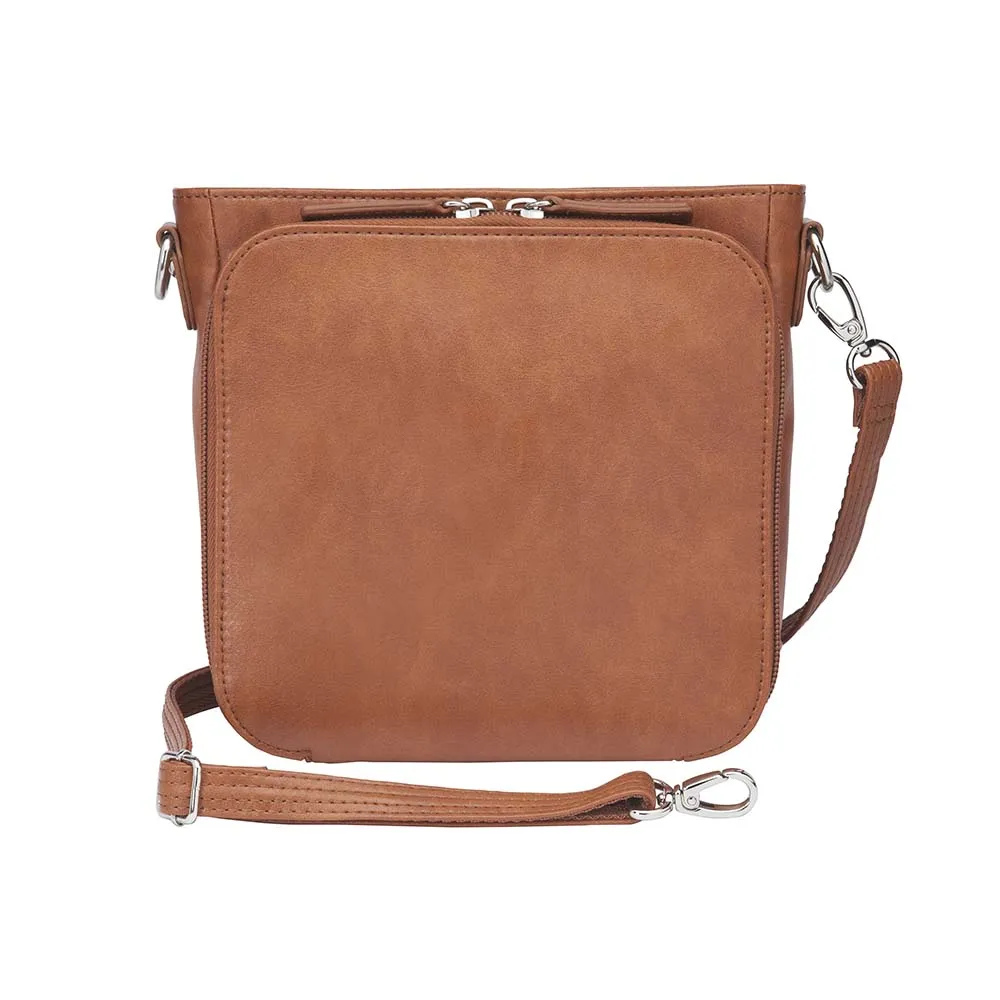 BOHO Mini Crossbody, Washable USA Cowhide