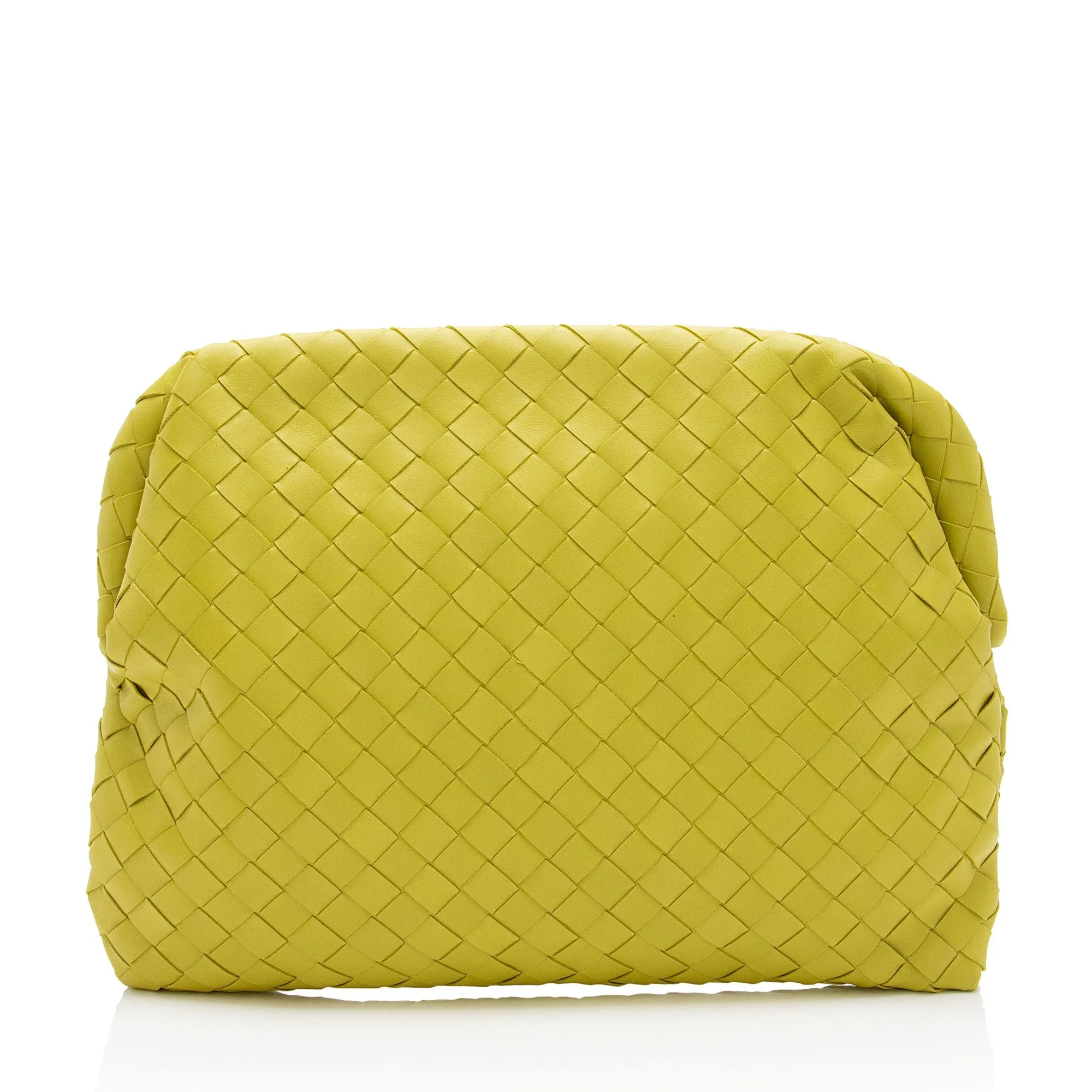 Bottega Veneta Intrecciato Nappa Clasp Document Case (SHF-7GVbuO)