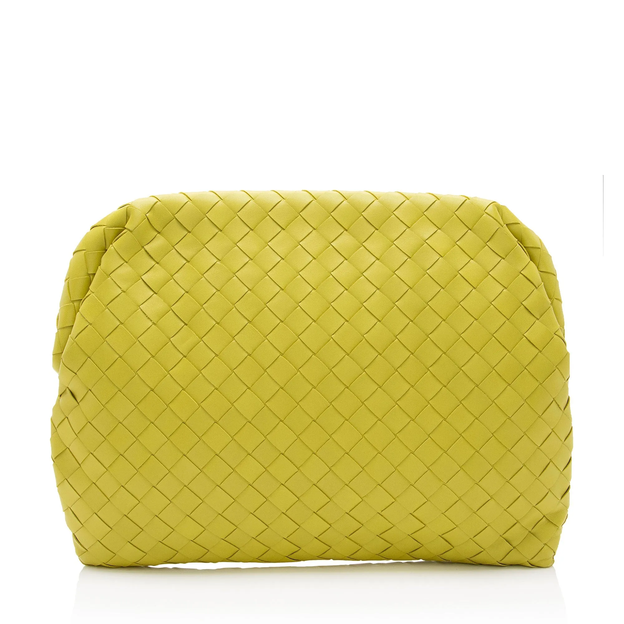 Bottega Veneta Intrecciato Nappa Clasp Document Case (SHF-7GVbuO)