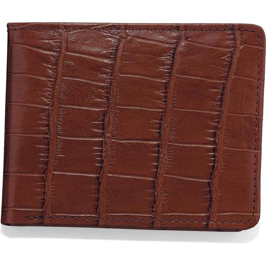 Brighton Wallet Rockefeller Passcase Wallet 89553 in Black 89557 in Brown FW23