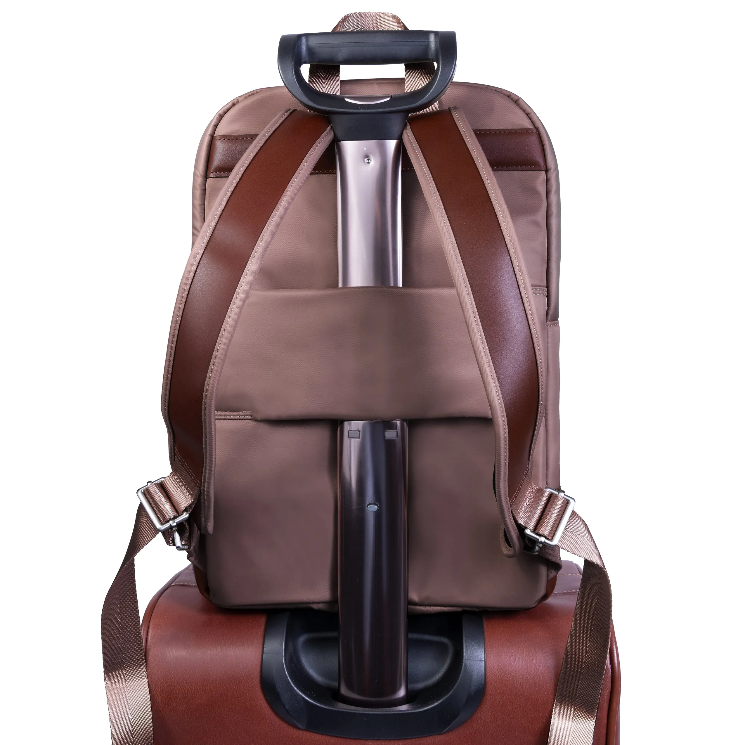 BROOKLYN | 15” Nylon Contour Laptop Backpack