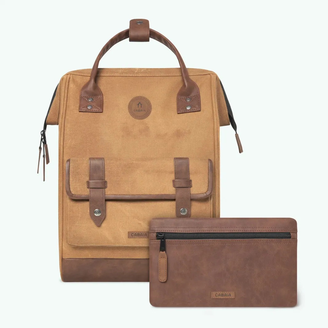 CABAÏA - Backpack Adventurer Medium - Vegan Nubuck