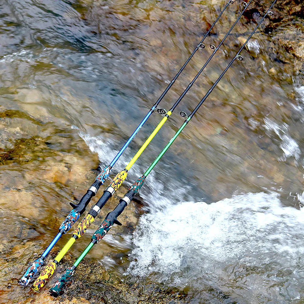 Camouflage Carbon Fishing Rod-A Fashion Fishing Method