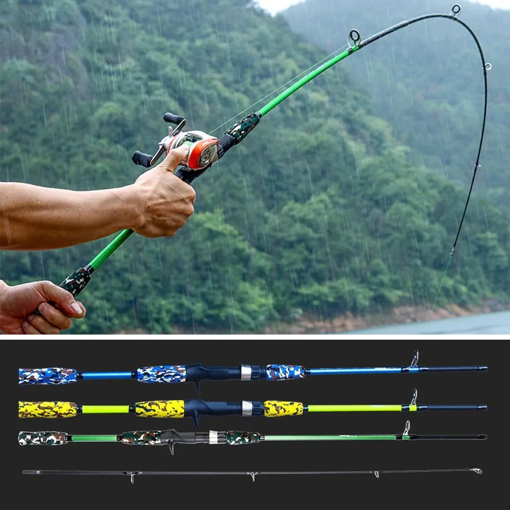 Camouflage Carbon Fishing Rod-A Fashion Fishing Method