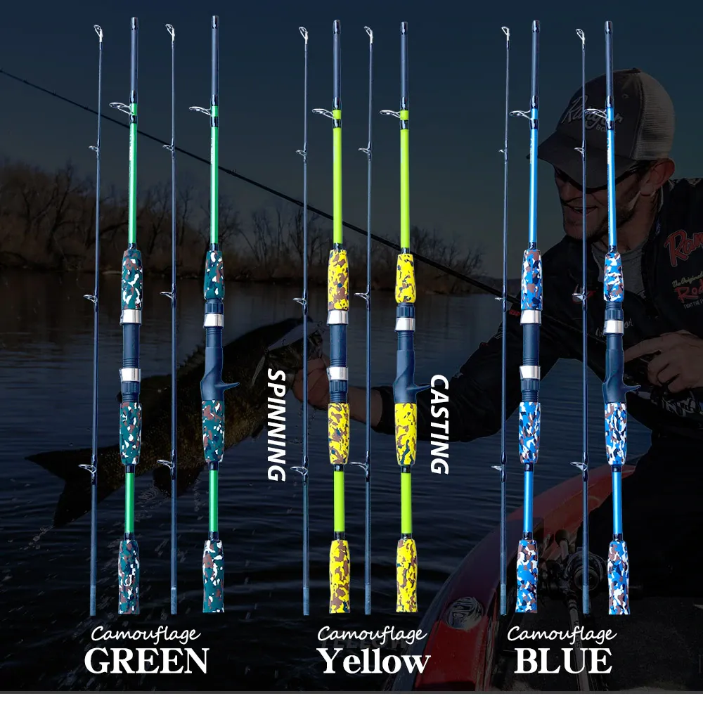 Camouflage Carbon Fishing Rod-A Fashion Fishing Method