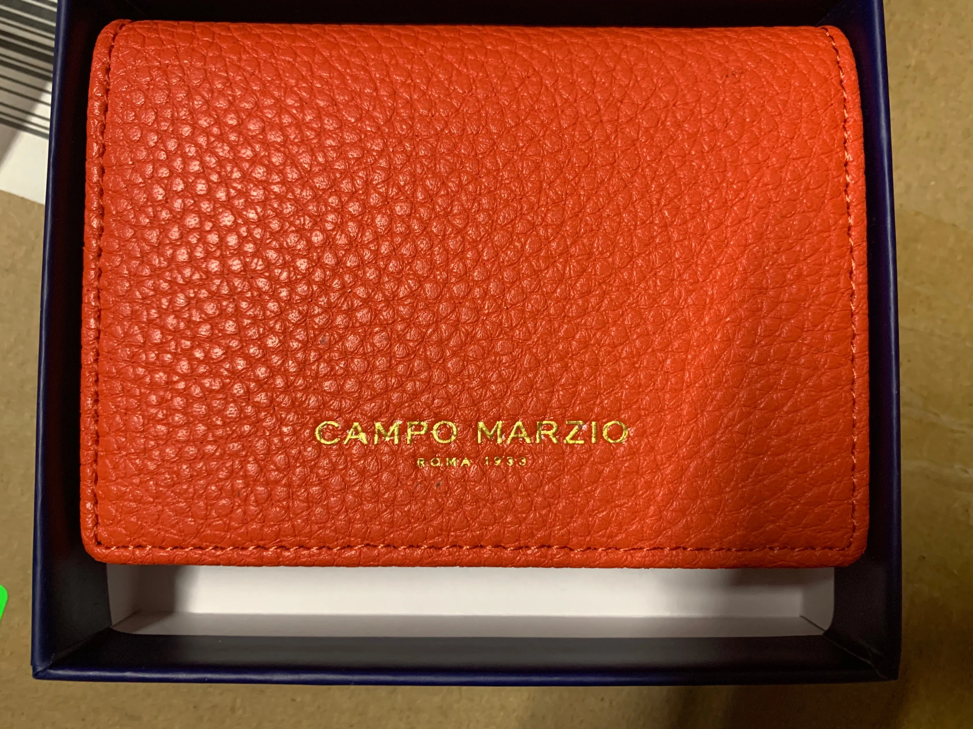 Campo Marzio Leather Card Holder / Wallet