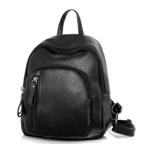 Casual Leather Backpack